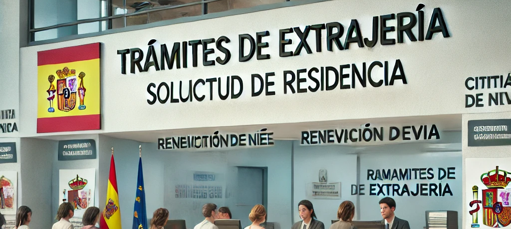 trámites de extranjería