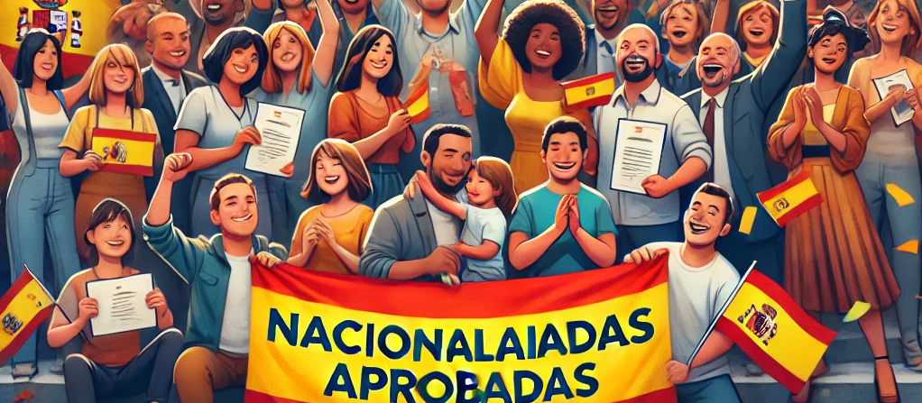 trámites de nacionalidad aprobados