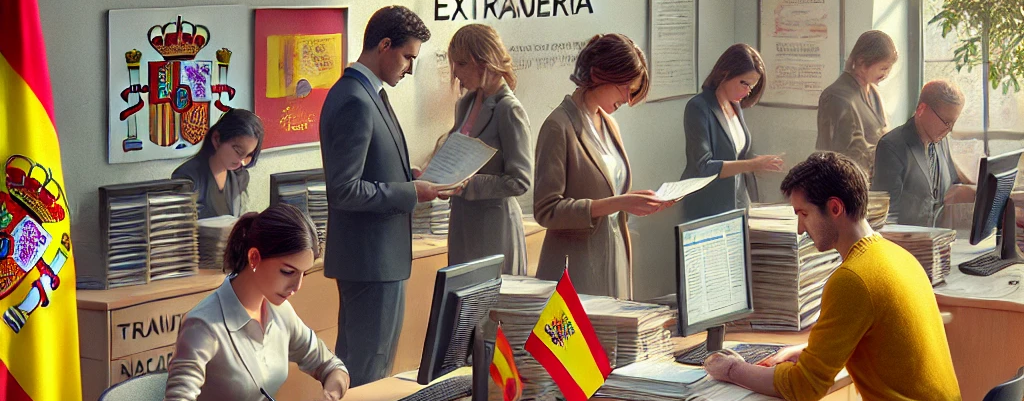 trámites de nacionalidad y los procesos de extranjería