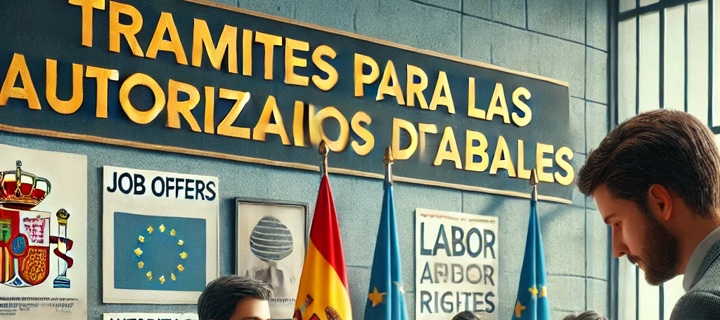 trámites para las autorizaciones laborales