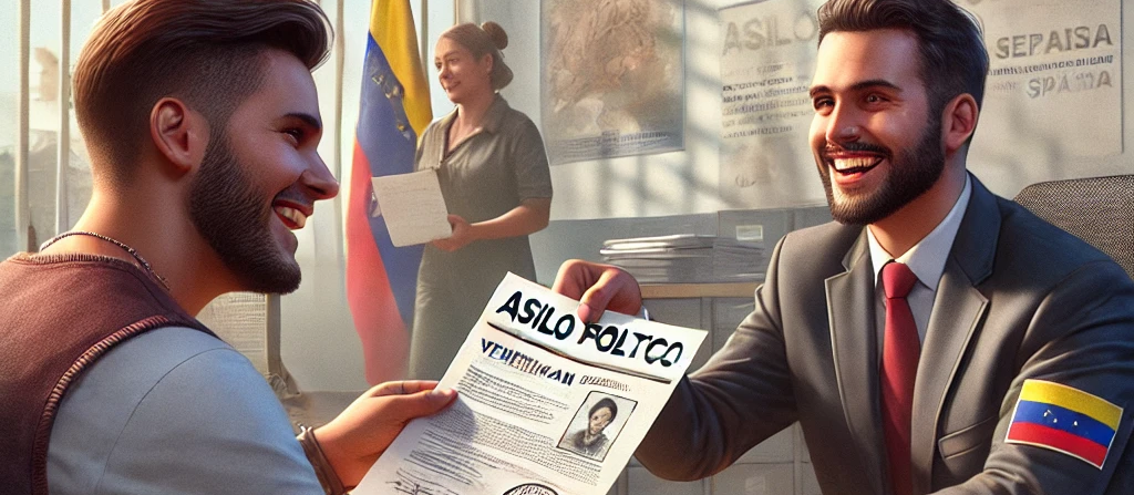 venezolanos han obtenido asilo político en el país europeo