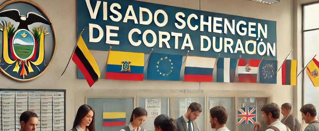 visados Schengen de corta duración para ciudadanos de Ecuador
