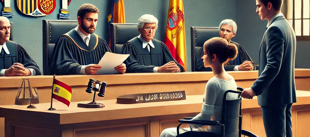 El Tribunal Supremo español ratifica la compensación económica y una pensión vitalicia para una joven que sufrió tetraplejia debido a un retraso en el diagnóstico por fallo en un equipo médico.