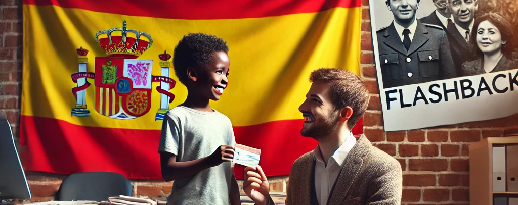 El niño que llegó a España escondido en una maleta ahora obtiene su permiso de residencia.