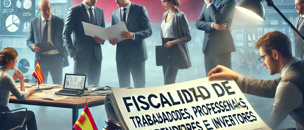 Fiscalidad de trabajadores, profesionales, emprendedores e inversores en el territorio español