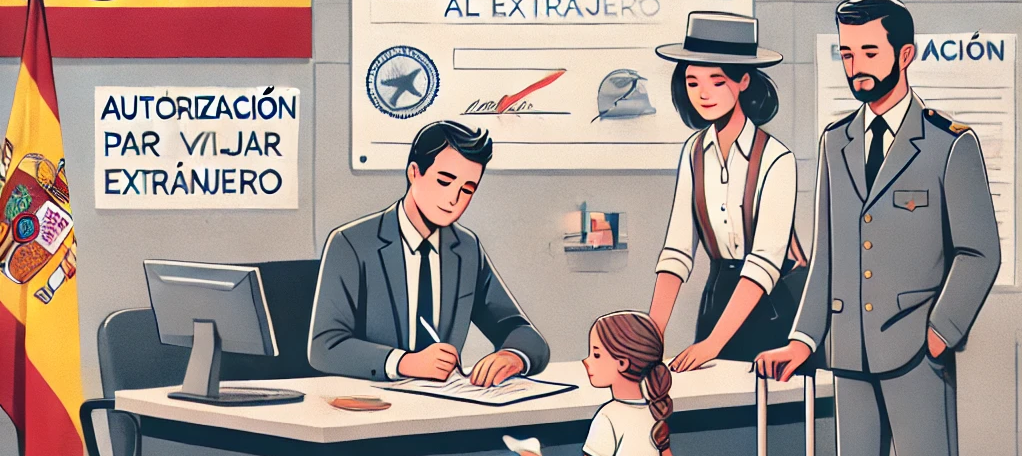 Permiso de salida de menores al extranjero