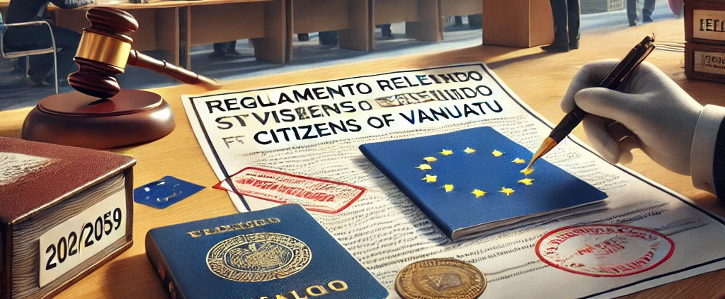 Prórroga de la suspensión temporal de la exención de visado para ciudadanos de Vanuatu El Diario Oficial de la Unión Europea