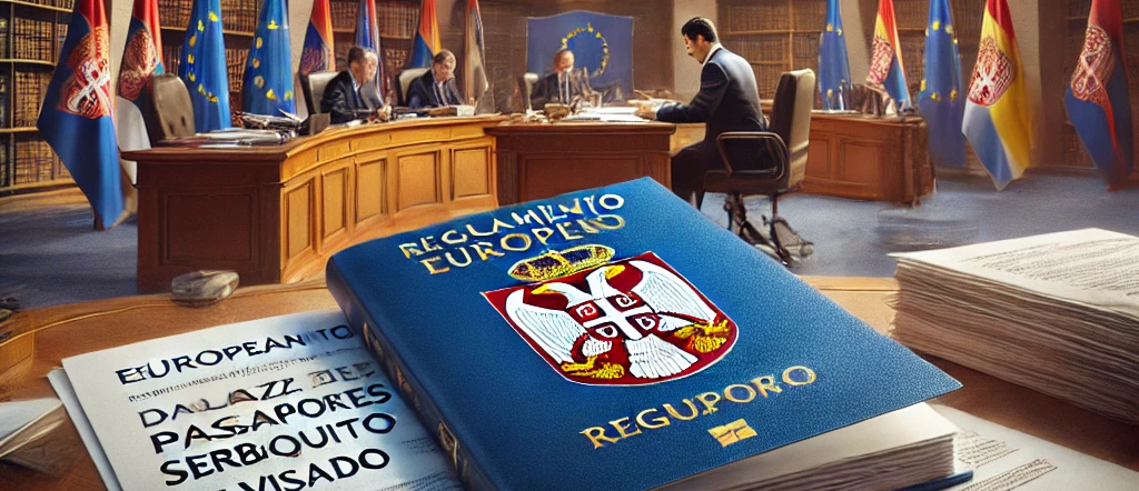Publicación del Reglamento Europeo sobre la Validez de Pasaportes Serbios y Su Relación con el Requisito de Visado