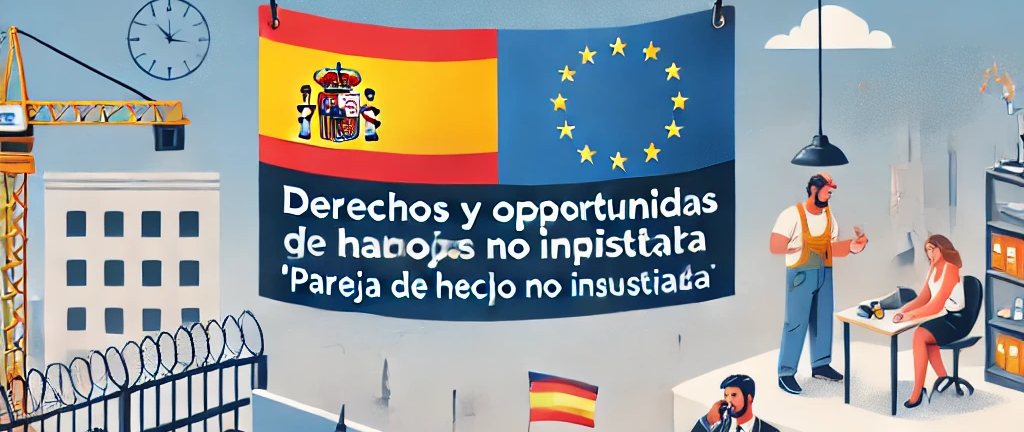 derechos y oportunidades laborales para quienes han conseguido su documentación mediante la figura de Pareja de Hecho No Inscritas en un Registro Público.