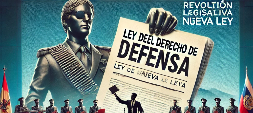 ¡Revolución Legislativa! Se da a conocer la Impactante Ley del Derecho de Defensa que Cambiará las Reglas del Juego