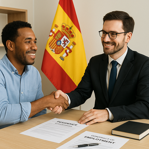 Cómo traer a una persona con contrato de trabajo