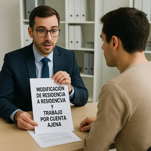 Modificación de residencia no lucrativa