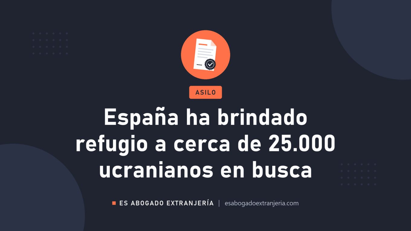España ha brindado refugio a cerca de 25.000 ucranianos en busca — guía de Es Abogado Extranjería